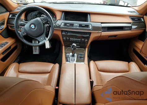 2015 BMW 750 Lxi из США, поврежденный, VIN WBAYF8C54FD653940